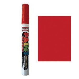 Pennarello Professionale permanente a vernice punta media Rosso