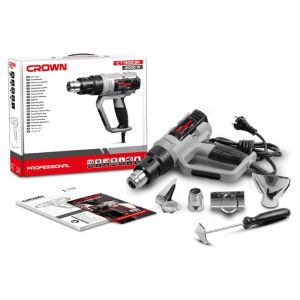 Pistola termica CROWN CT19023K 2000W con regolazioni multiple