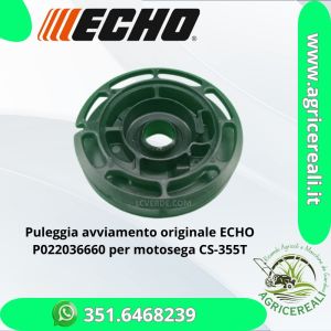 Puleggia avviamento originale ECHO P022036660 per motosega CS-355T