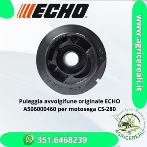 Puleggia avvolgifune originale ECHO A506000460 per motosega CS-280
