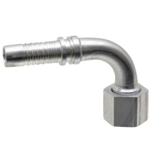 Raccordo Femmina 90° ORFS filettatura 11/16"-16 per Tubo 3/8"