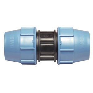 Raccordo Manicotto 25 mm in Polipropilene per Irrigazione