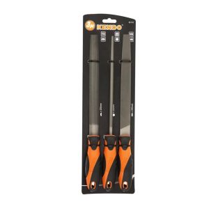 Set di Lime Kendo 200mm in Acciaio – 3 Pezzi
