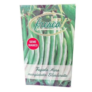 Slenderette Fagiolo Nano - Semina Aprile-Luglio 250 Gr.