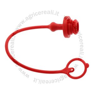 Tappo Parapolvere Rosso per Innesto Femmina 1/2" FASTER TM 12 LR