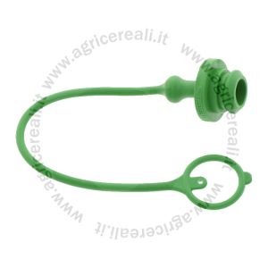 Tappo parapolvere verde per innesto rapido femmina 1/2" Faster