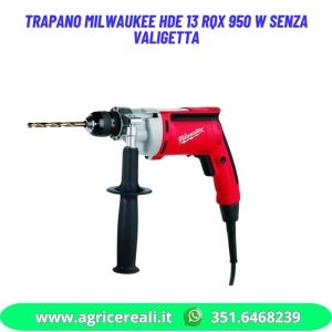 Trapano Milwaukee HDE 13 RQX 950 W senza valigetta