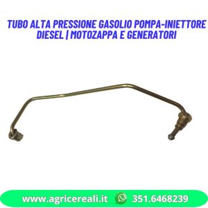 Tubo mandata gasolio pompa-iniettore diesel | Motozappa e generatori