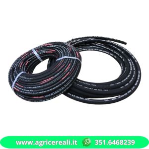 Tubo oleodinamico 1/4" 2SC 400 bar 2 trecce acciaio Vendita al Metro