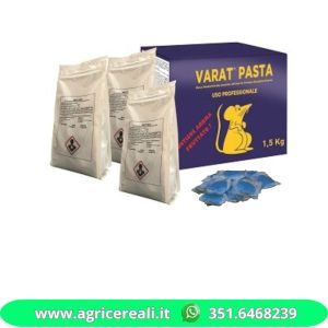 Varat Pasta Copyr 1,5 kg – efficace Potente contro topi e ratti