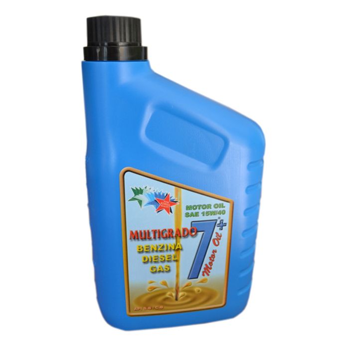 Olio motore 15w40 Multigrado 7+ Sipoil motori benzina diesel gasolio 1 LT.  