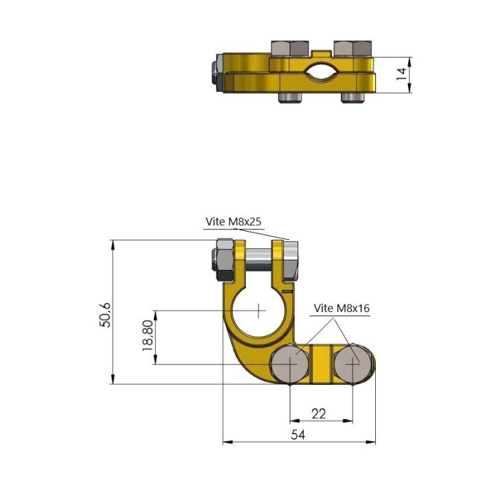 Morsetto Per Batteria Polo Negativo A Fissaggio Rapido Easy Click - Foto 2